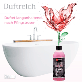 Badreiniger – Reinigung und Pflege mit Perleffekt und langanhaltendem Duft für ihr Bad.  5Liter